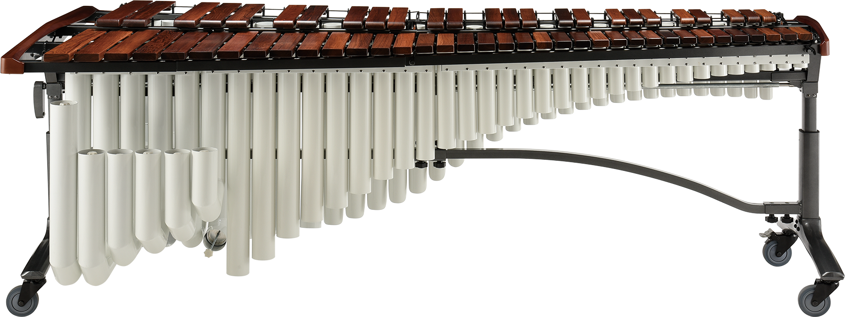 Player Side of Reflection Marimba with White Resonators